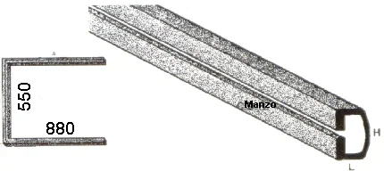 670401.00IN - GUARNIZIONE PORTA L/S 12-18