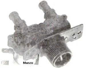 800403.00IN - ELETTROVALVOLA 180° 2 VIE. D12 L8