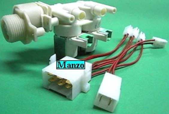 800455.03ME - ELETTROVALVOLA 90° 2 VIE. ELLITTICA +CAVETTO