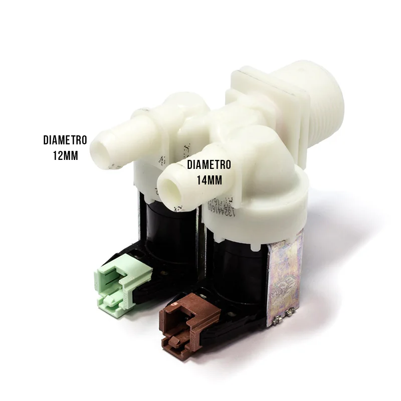 800814.00ZA - ELETTROVALVOLA 180 2 VIE. 1D12+1D14 CON SPINOTTO