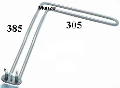 810417.00IN - RESISTENZA 2500W L/S UNO-DUA 2SERIE