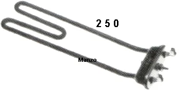 810853.00ZE - RESISTENZA 1950W VASCA INOX