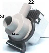 820003.01AV - POMPA SCARICO 22/30 MAGN. GRE