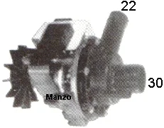 820750.00ZA - POMPA SCARICO NITA TRIPLEX