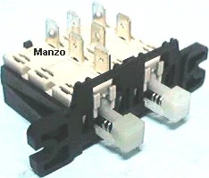 852177.00CY - PULSANTIERA 2 TASTI