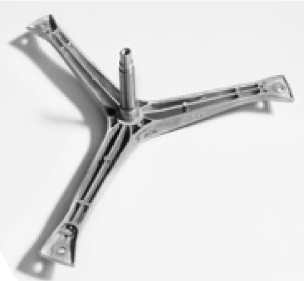 883124.009S - SUPPORTO CESTO H.127 -  &Oslash; 25 BOCCOLA