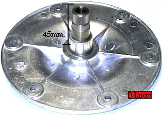 883175.00CY - SUPPORTO CESTO 6FORI CUSCINETTO 6203 C/A