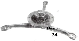 883410.00IN - SUPPORTO CESTO COMPL.MOZZO 45 CM24