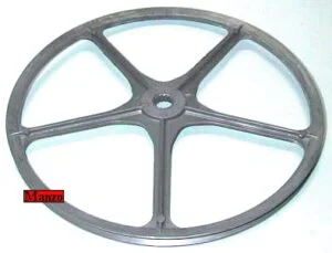 900155.00CY - PULEGGIA CESTO CIN/RIGATA H.MOZZO 2MM.