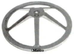 900452.03ME - PULEGGIA CESTO 13X11.5 FORO PI.