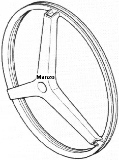 900850.00ZE - PULEGGIA CESTO F/PICCOLO 444
