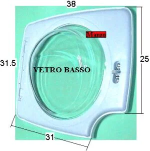 910877.11ZE - OBLOCOMPLETO VETRO BASSO