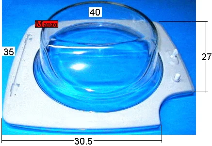 910879.20ZE - OBLOCOMPLETO 7KG.420X367 VETRO  &Oslash; 305MM.