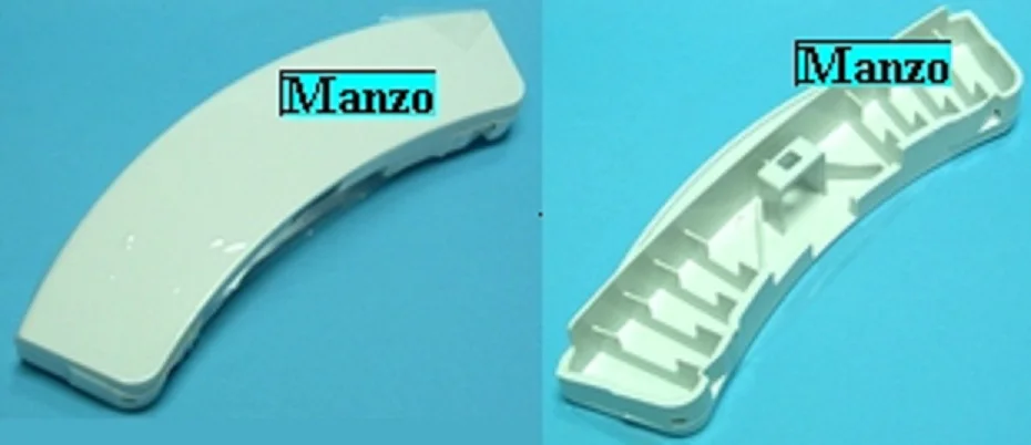 911120.119S - MANIGLIA OBLO 190X50 BIANCA