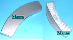 911120.209S - MANIGLIA OBLO 190X50 SATINATA