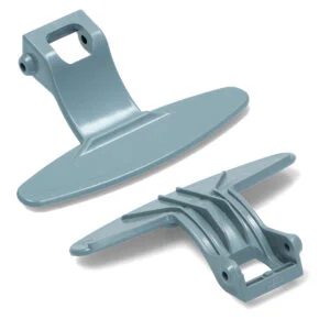 911330.13LG - MANIGLIA OBLO H. 27MM. GRIGIA