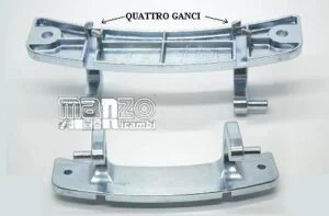 912331.03LG - CERNIERA OBLO MM.140X30 4 GANCI