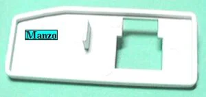 914456.00ME - PIASTRINA FERMA MANIGLIA OBLO QUADR