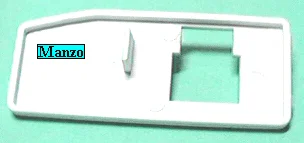 914456.00ME - PIASTRINA FERMA MANIGLIA OBLO QUADR