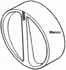 952615.15SG - MANOPOLA TERMOSTATO P/CORTO