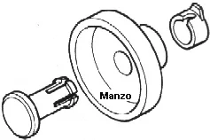 954113.00SI - RUOTA CESTO L/S  &Oslash; 34