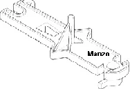 955671.00SL - LEVA CASSETTO DETERSIVO