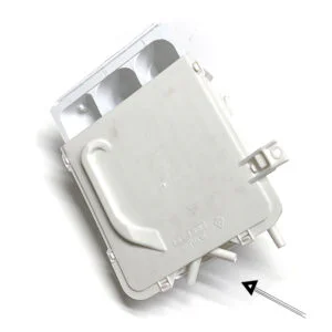 955771.11IW - SCATOLA CASSETTO DETERSIVO COMPLETA CON DOPPIA ELETTROVALVOLA