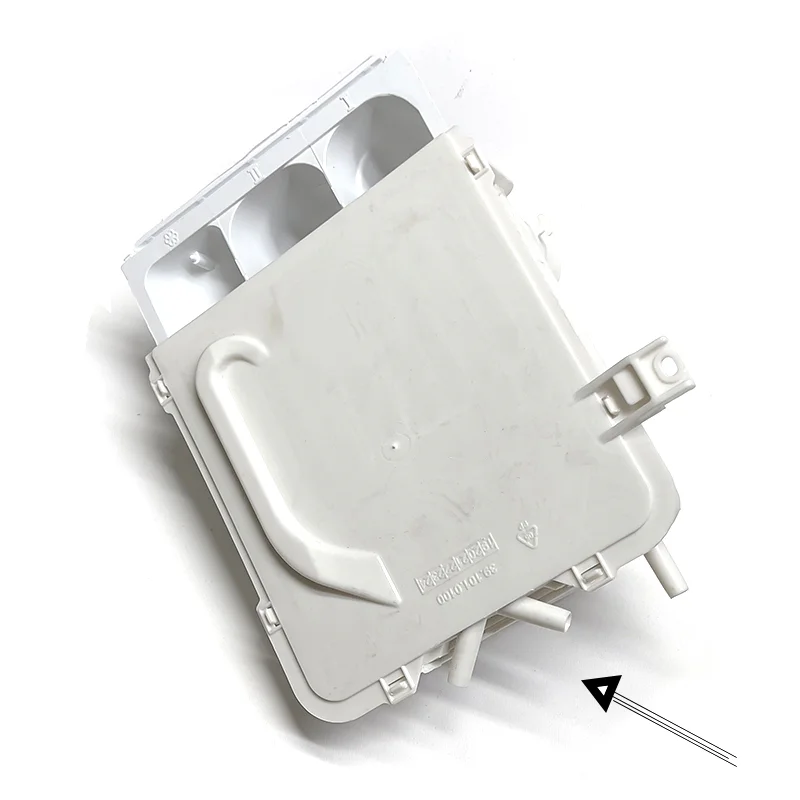 955771.11IW - SCATOLA CASSETTO DETERSIVO COMPLETA CON DOPPIA ELETTROVALVOLA